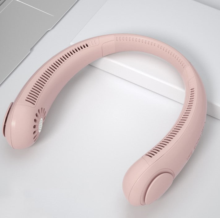 Portable Hanging Neck Fan Rechargeable  مروحة معلقة للرقبة قابلة للشحن