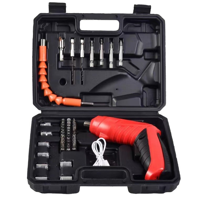 Set Of Drills And Hand Tools For Multiple Uses  مجموعة من المثاقب والأدوات اليدوية متعددة الاستخدامات