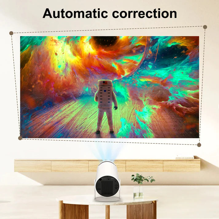 Mini Round Projector  جهاز عرض دائري صغير
