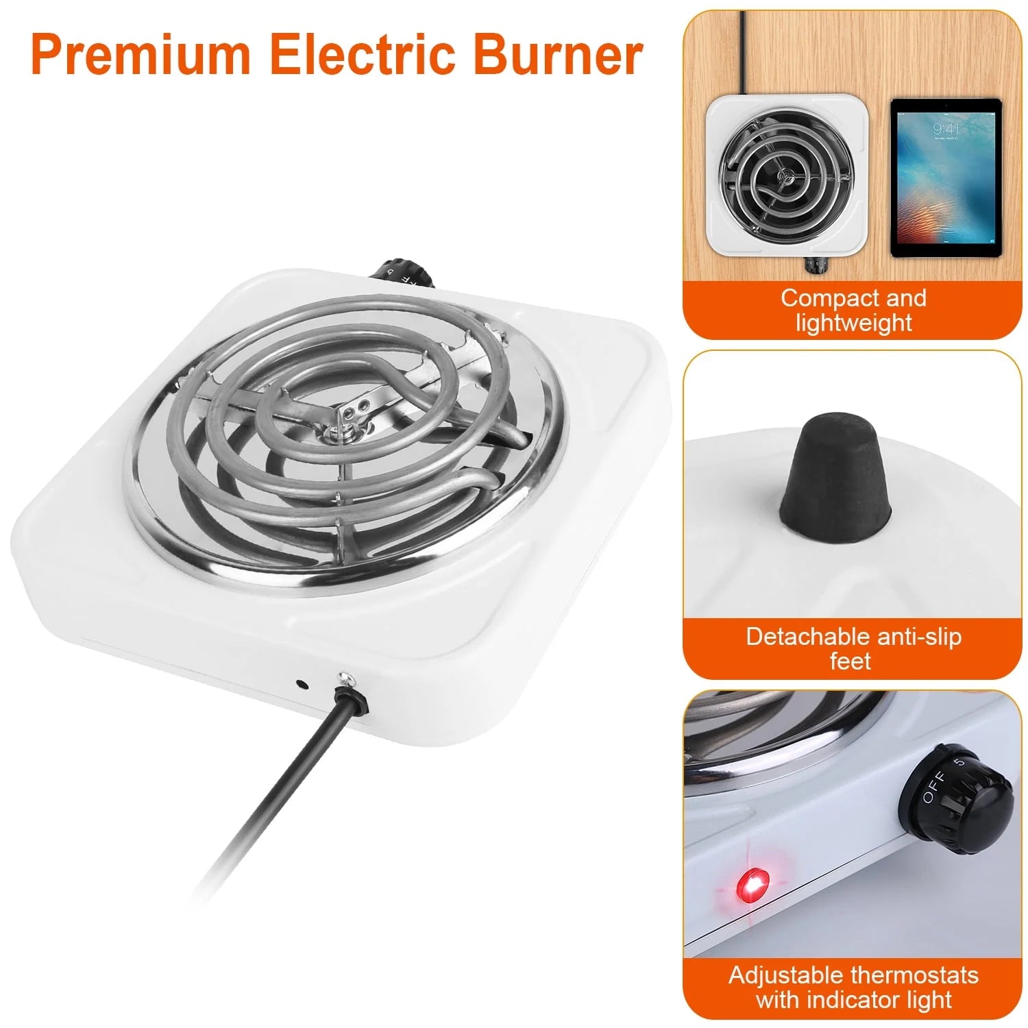 Electric Hot Plate Stove  موقد كهربائي ذو صفيحة تسخين