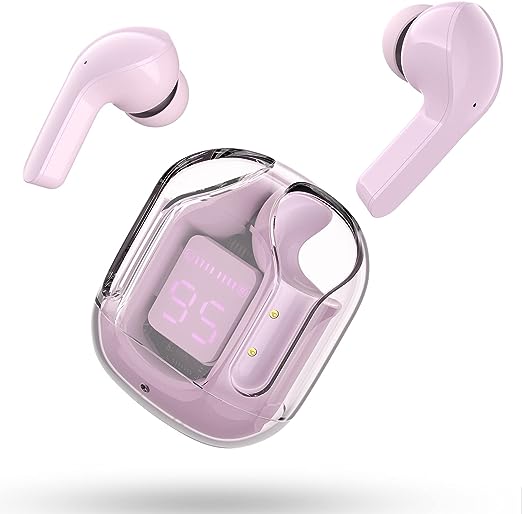 T6 Crystal Wireless Earphones سماعات أذن لاسلكية كريستالية T6