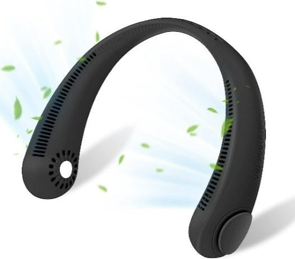 Portable Hanging Neck Fan Rechargeable  مروحة معلقة للرقبة قابلة للشحن